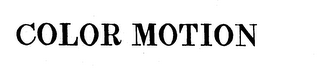 COLOR MOTION logo