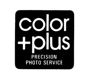 COLOR + PLUS PRECISION PHOTO SERVICE logo