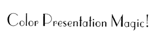 COLOR PRESENTATION MAGIC! logo