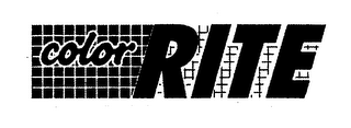 COLOR RITE logo