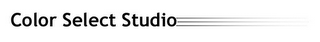 COLOR SELECT STUDIO logo