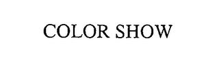 COLOR SHOW logo