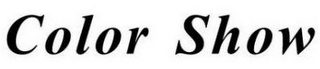COLOR SHOW logo