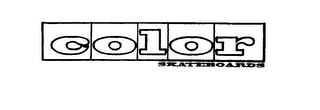 COLOR SKATEBOARDS logo