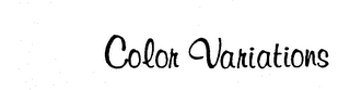 COLOR VARIATIONS logo