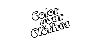 COLOR YOUR CLOTHES logo