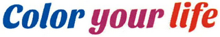 COLOR YOUR LIFE logo