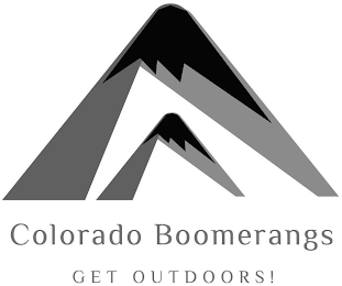 COLORADO BOOMERANGS GET OUTDOORS! logo