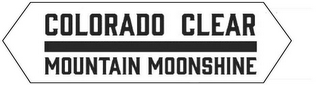 COLORADO CLEAR MOUNTAIN MOONSHINE logo