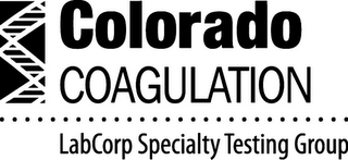 COLORADO COAGULATION LABCORP SPECIALTY TESTING GROUP logo