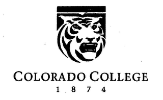 COLORADO COLLEGE 1874 logo