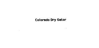 COLORADO DRY GATOR logo