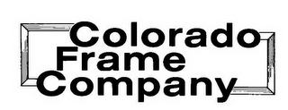 COLORADO FRAME COMPANY logo