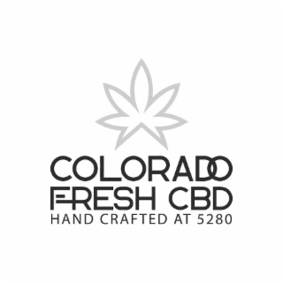 COLORADO FRESH CBD HANDCRAFTED AT 5280 logo
