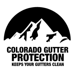COLORADO GUTTER PROTECTION KEEPS YOUR GUTTERS CLEAN logo