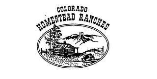 COLORADO HOMESTEAD RANCHES logo