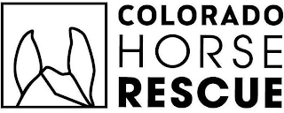 COLORADO HORSE RESCUE logo