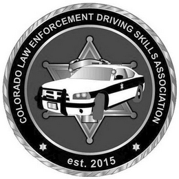 COLORADO LAW ENFORCEMENT DRIVING SKILLS ASSOCIATION EST. 2015 logo