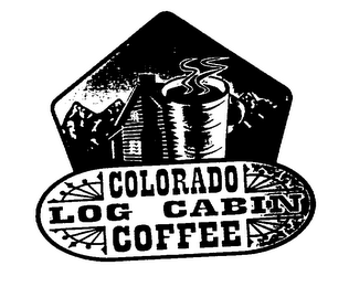 COLORADO LOG CABIN COFFEE logo