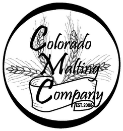 COLORADO MALTING COMPANY EST. 2008 logo