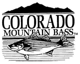 COLORADO MOUNTAIN BASS logo