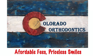 COLORADO ORTHODONTICS AFFORDABLE FEES, PRICELESS SMILES logo