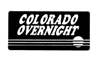 COLORADO OVERNIGHT logo