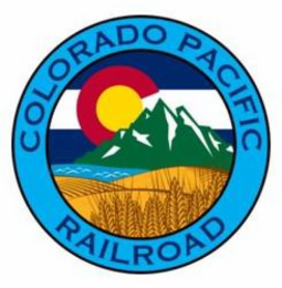 COLORADO PACIFIC RAILROAD logo