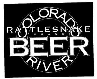 COLORADO RIVER RATTLESNAKE BEER BRAND logo