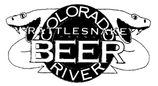 COLORADO RIVER RATTLESNAKE BEER BRAND logo