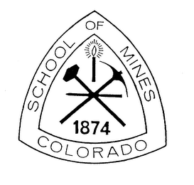 COLORADO SCHOOL OF MINES 1874 logo