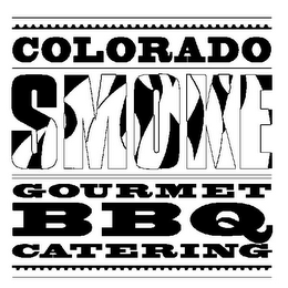 COLORADO SMOKE GOURMET BBQ CATERING logo