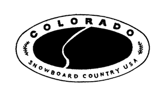 COLORADO SNOWBOARD COUNTRY USA logo