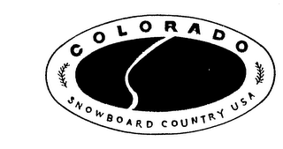 COLORADO SNOWBOARD COUNTRY USA logo