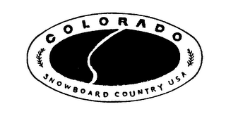 COLORADO SNOWBOARD COUNTRY USA logo