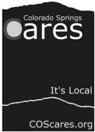 COLORADO SPRINGS CARES IT'S LOCAL COSCARES.ORG logo