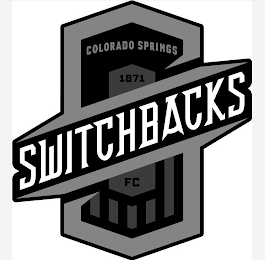COLORADO SPRINGS SWITCHBACKS 1871 FC logo