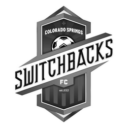 COLORADO SPRINGS SWITCHBACKS FC EST. 2015 logo