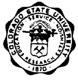 COLORADO STATE UNIVERSITY 1870 logo