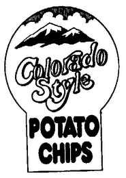 COLORADO STYLE POTATO CHIPS logo