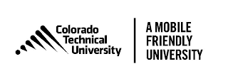 COLORADO TECHNICAL UNIVERSITY A MOBILE FRIENDLY UNIVERSITY logo