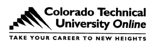 COLORADO TECHNICAL UNIVERSITY ONLINE TAKE YOUR CAREER TO NEW HEIGHTS logo