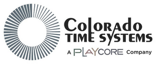 COLORADO TIME SYSTEMS A PLAYCORE COMPANY logo