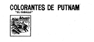 COLORANTES DE PUTNAM "EL CABALLO" logo