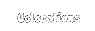 COLORATIONS logo