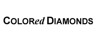 COLORED DIAMONDS logo