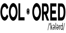 COL·ORED /'KELERD/ logo