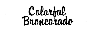 COLORFUL BRONCORADO logo