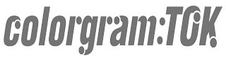 COLORGRAM:TOK logo