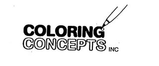 COLORING CONCEPTS INC